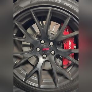 4 63mm 392 Rim Center Caps